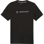 Puma BMW M MOTORSPORT LOGO TEE+ Pánské triko, černá, velikost