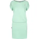 LOAP ABLEMELA Dámské šaty, světle zelená, velikost