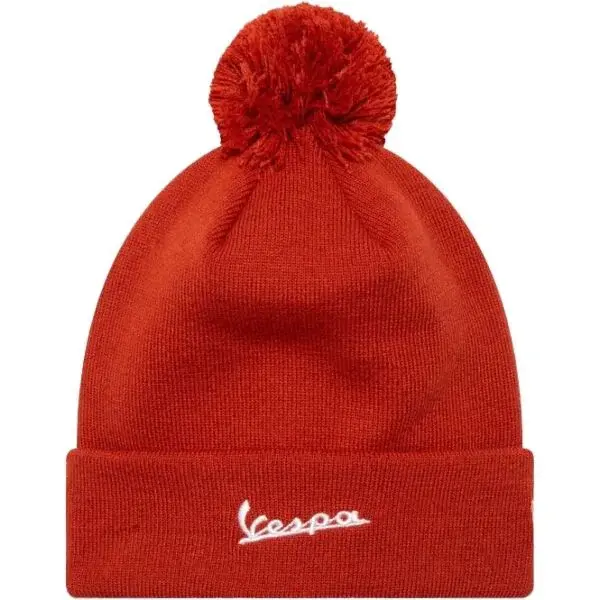 New Era VESPA SEASONAL CUFF BEANIE Zimní čepice, červená, velikost UNI
