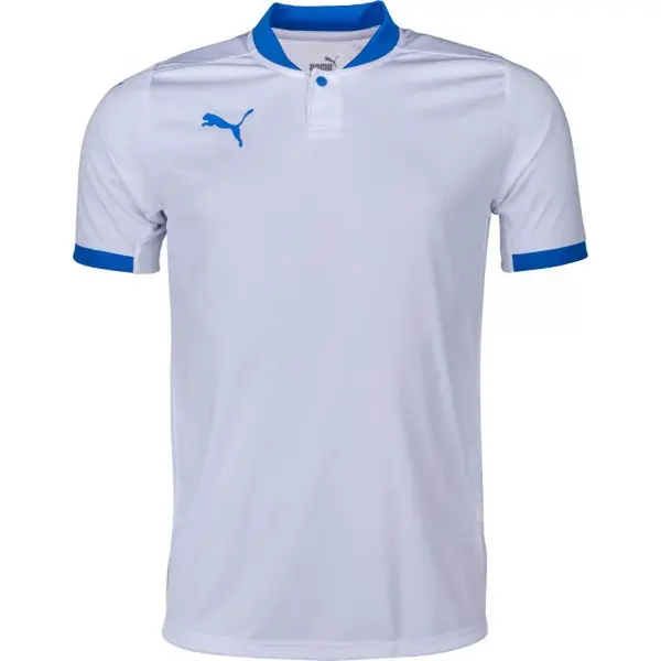 Puma TEAM FINAL JERSEY TEE Pánské fotbalové triko, bílá, velikost