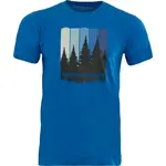 ALPINE PRO MERES Pánské triko, modrá, velikost