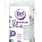 Bel Čtvercové odličovací tampony Face & Body Cosmetic 50 ks