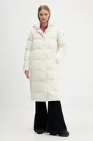 Bunda Guess Jeans dámská, černá barva, zimní, oversize, W4BL26 WGII2