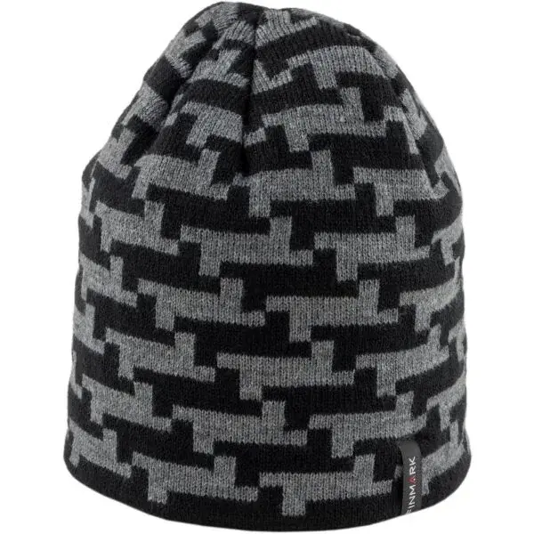 Finmark WINTER HAT Zimní pletená čepice, černá, velikost UNI