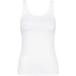TRIUMPH SENSE OF COTTON Dámský tílkový top, bílá, velikost