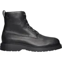 Calvin Klein COMBAT ESS LACE UP ZIP BOOT LTH Pánská kotníková obuv, černá, velikost