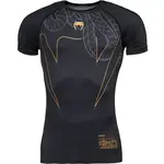 Venum SERPENTI SHORT SLEEVE RASHGUARD Kompresní triko, černá, velikost