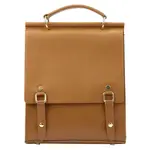 Dámský kožený batoh Vera Pelle Elsa - koňak