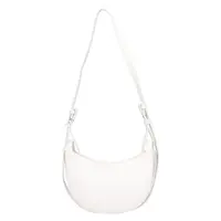 Dámska kožená crossbody kabelka Italia Apolen - biela