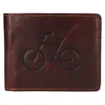 Pánská kožená peněženka Lagen Majvor - hnědá