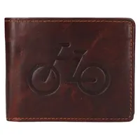 Pánská kožená peněženka Lagen Majvor - hnědá