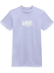 Vans FLORAL CHECK DAISY TEE DRESS XL