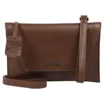 Dámska crossbody kožená kabelka Burkely Holles - hnedá