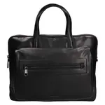 Pánska taška na notebook Calvin Klein Kolle, syntetická koža, 14" − čierna