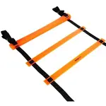 GymBeam AGILITY 4M Kondičný rebrík, oranžová, veľkosť