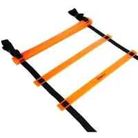 GymBeam AGILITY 4M Kondičný rebrík, oranžová, veľkosť