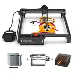 Mecpow X3 Pro 10W Laser Engraver With Air Assist System + FC1 Enclosure + G3 Pro Rotary Roller + H44 Laser Bed