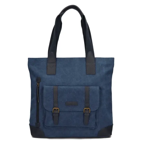 Větší dámská kabelka Katana Jitka - modrá