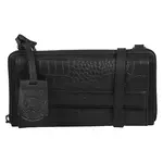 Dámská kožená crossbody kabelka s peněženkou Burkely Samanta - černá