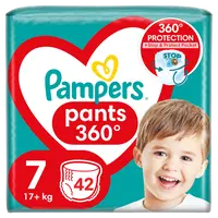 PAMPERS Pants vel.7 Plenkové Kalhotky 42 ks