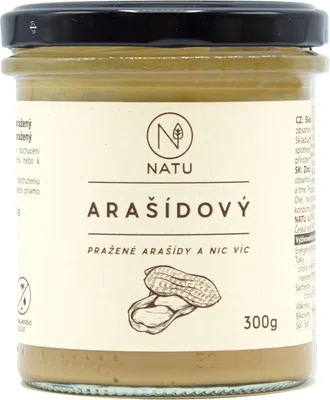 NATU Arašídový krém pražený 300 g