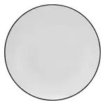 Dezertní talíř Luna Black Line 20 cm, bílý