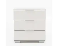 Noční stolek Easy Plus, alpská bílá