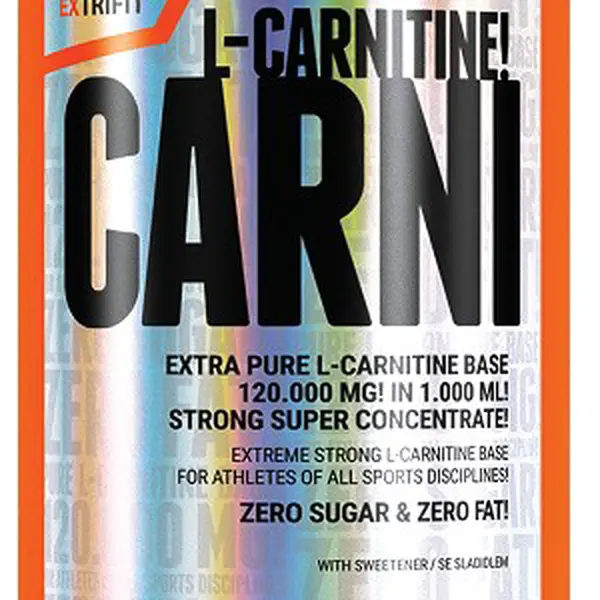 EXTRIFIT Carni 120000 Liquid malina 1000 ml