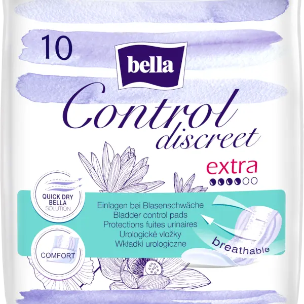 BELLA Control Discreet extra urologické vložky 10 ks