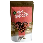 TOPNATUR Müsli srdcem Belgická čokoláda & Brusinky 350 g