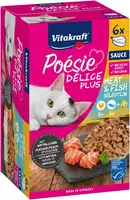 VITAKRAFT Poésie Délice Plus kuřecí + losos 6 x 85 g