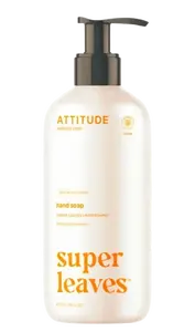 ATTITUDE Přírodní mýdlo na ruce Super leaves s detoxikačním účinkem - citrusové listy 473 ml