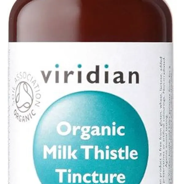 VIRIDIAN Milk Thistle Tincture  Organic (Ostropestřec mariánský tinktura Bio) 50 ml