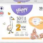 BELLA Baby Happy Soft&Delicate Mini (3-6 kg), 38 ks