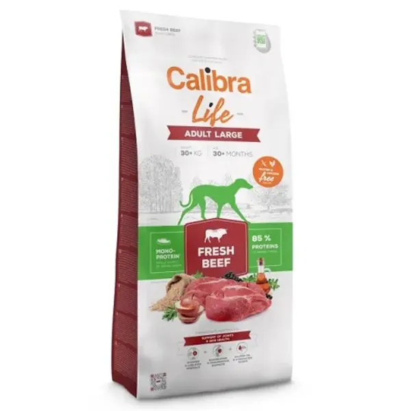 Calibra Dog Life Adult Large Fresh Beef 12 kg | Granule pro psy