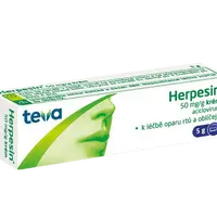 HERPESIN 5% dermální krém 5 g