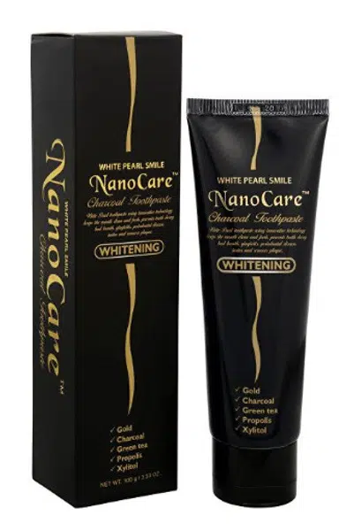 WHITE PEARL NanoCare Black Gold Zubní pasta 100 g