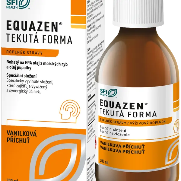 EQUAZEN Tekutá forma s příchutí vanilky 200 ml