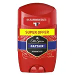 OLD SPICE Tuhý dezodorant Captain 2 x 50 ml