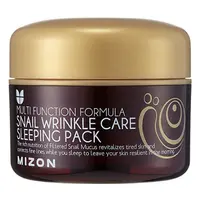 MIZON Regeneračná nočná pleťová maska s filtrátom slimákového sekrétu 50 % na omladenie a výživu pleti 80 ml