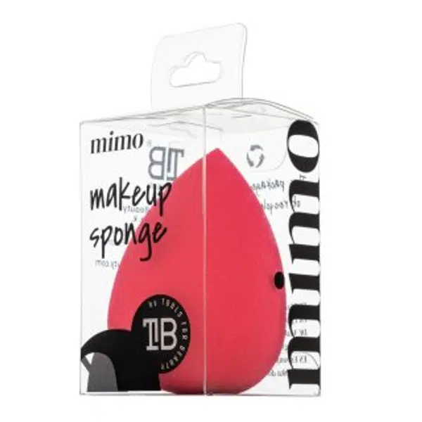 MIMO Makeup Blender Sponge hubka na make-up Pink 40 x 60 mm