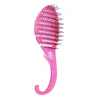 Wet Brush Shower Detangler Glitter Pink kefa na vlasy
