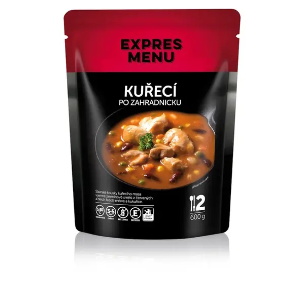 EXPRES MENU Kuracie po záhradnícky bez lepku 2 porcie
