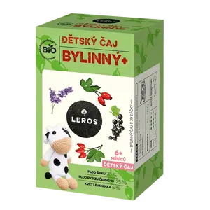 LEROS Detský čaj bylinný BIO 20 vrecúšok