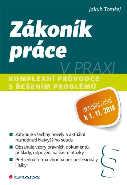 Zákoník práce v praxi, Tomšej Jakub