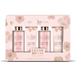 Grace Cole Dárková sada péče o tělo Creme brûlée Pomerančový květ & Vanilka 4 ks