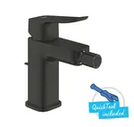 Grohe Dice - Bidetová batéria s výpusťou, matná čierna 1018772430