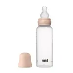 BIBS antikoliková fľaša so silikónovým cumlíkom 270ml - Blush