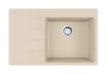 Franke Centro - Fragranitový drez CNG 611-78 TL/7, 78x50 cm, pieskový melír 114.0637.507