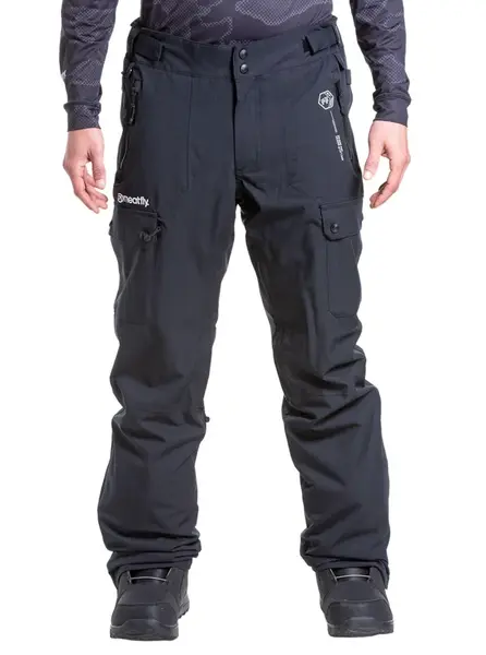 Meatfly pánské SNB & SKI kalhoty Gary Black | Černá | Velikost XXL